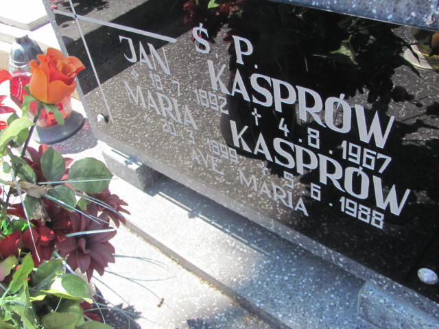 Jan Kasprów 1892 Wieruszów podzamcze - Grobonet - Wyszukiwarka osób pochowanych