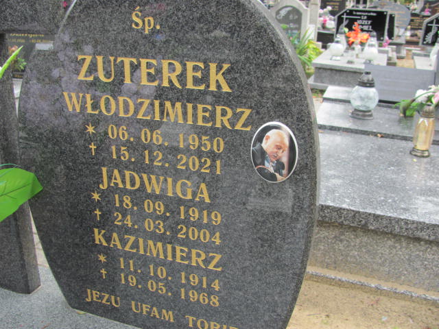 Włodzimierz Zuterek 1950 Wieruszów podzamcze - Grobonet - Wyszukiwarka osób pochowanych