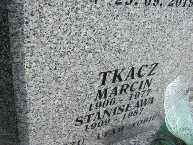 Marcin Tkacz 1906 Wieruszów podzamcze - Grobonet - Wyszukiwarka osób pochowanych