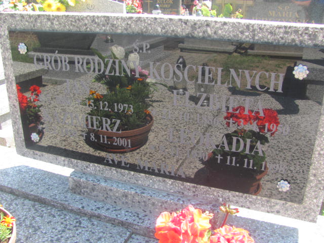 Jan Kościelny 1880 Wieruszów podzamcze - Grobonet - Wyszukiwarka osób pochowanych