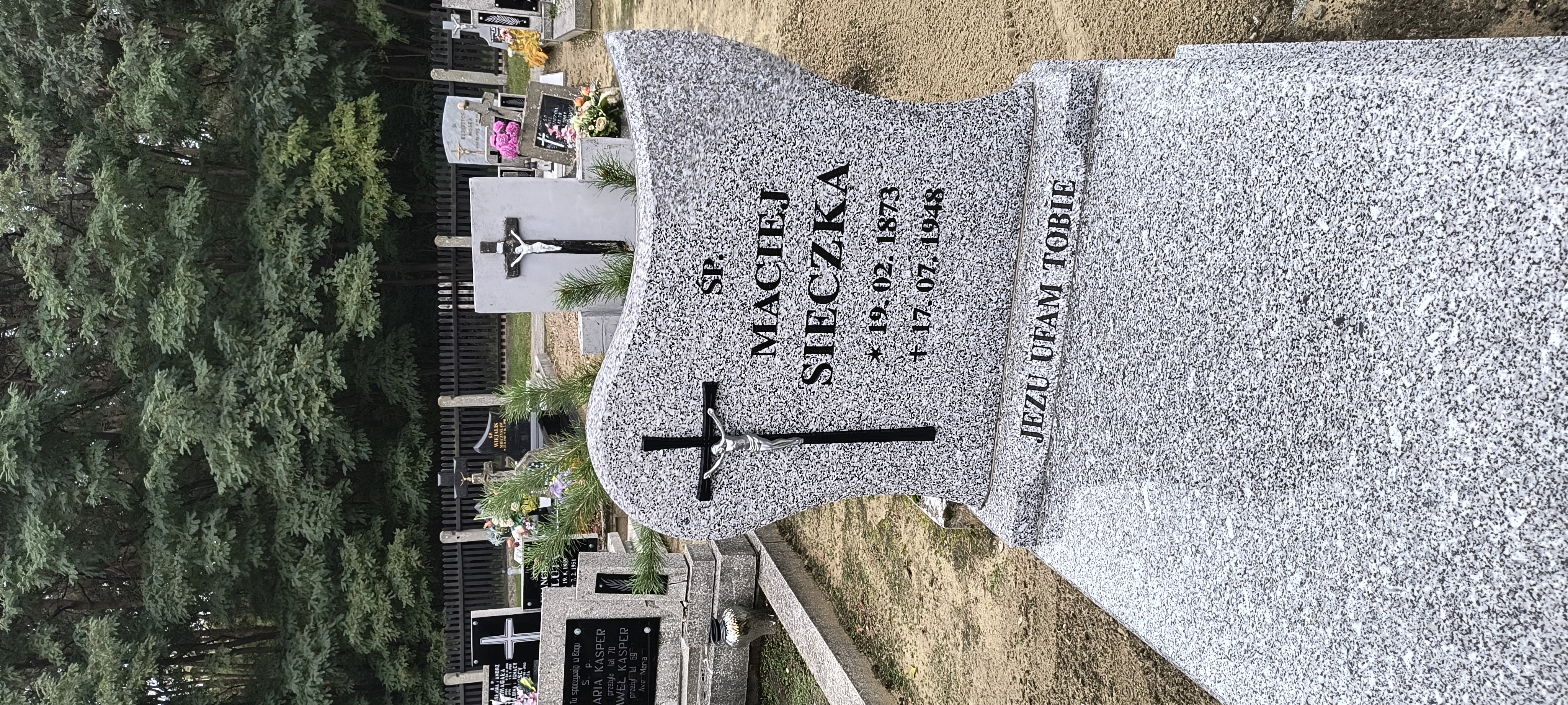 Maciej Sieczka 1873 Wieruszów podzamcze - Grobonet - Wyszukiwarka osób pochowanych