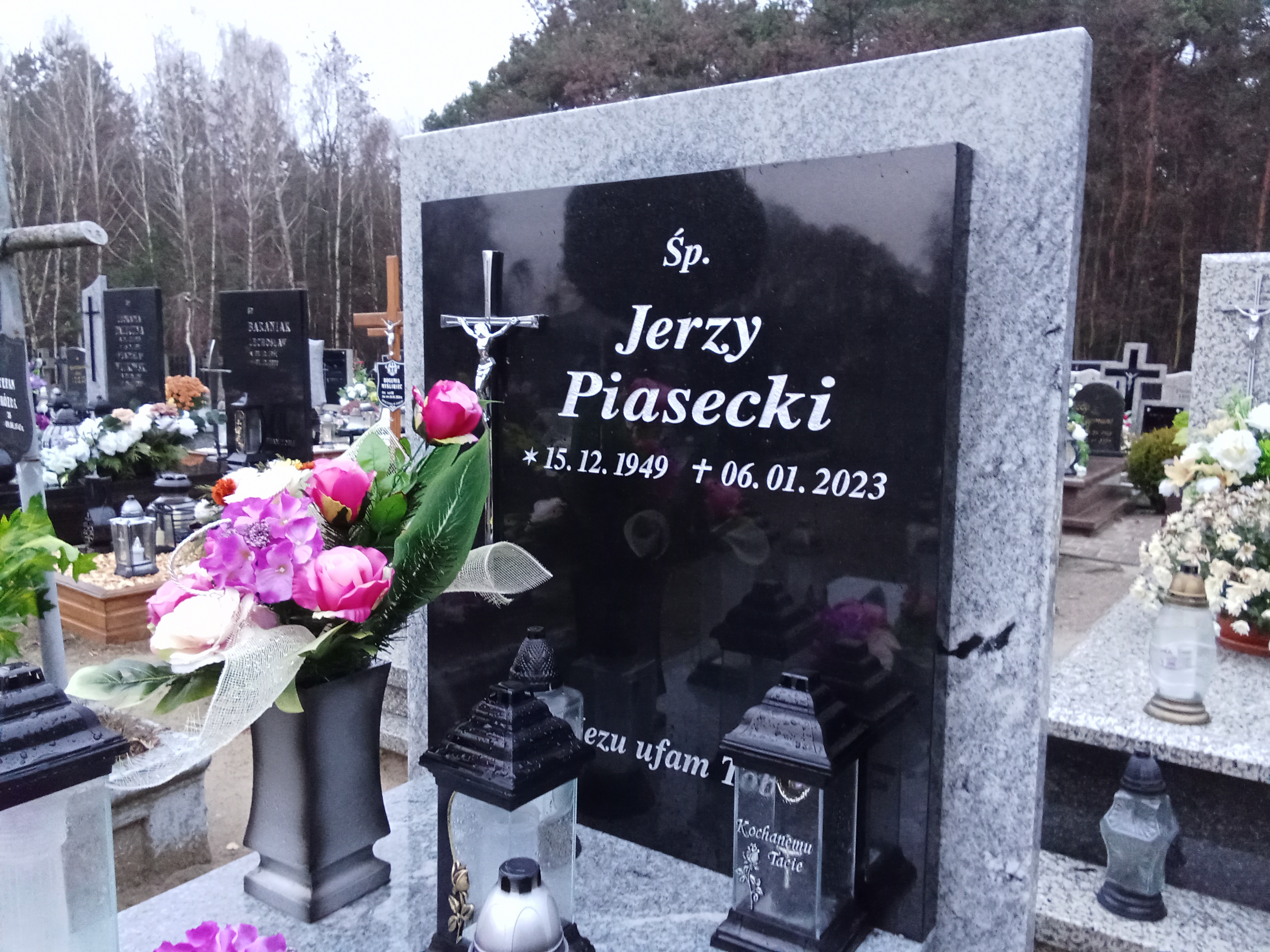 Jerzy Piasecki 1949 Wieruszów podzamcze - Grobonet - Wyszukiwarka osób pochowanych